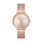 Michael Kors MK4340 Women's Pyper Stainless Steel Mesh Rose Gold-tone Dial