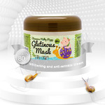 ELIZAVECCA Milky Piggy Glutinous Mask 80% Snail Cream -   