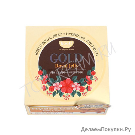 KOELF Gold & Royal Jelly Hydro Gel Eye Patch           