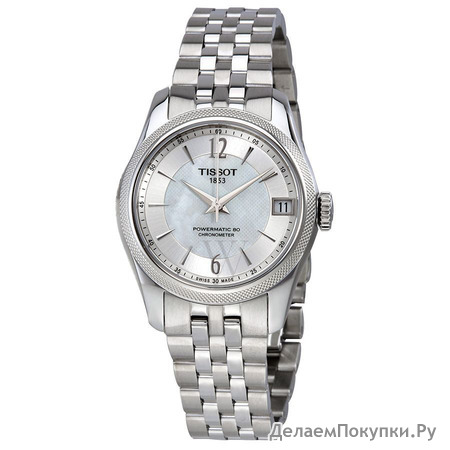 Tissot T108.208.11.117.00 Women's T-Classic Ballade Stainless Steel Mother of Pearl Dial