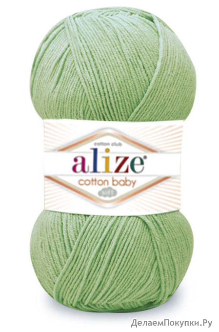 COTTON BABY SOFT 50% хлопок, 50% акрил, 270 м, 100 г