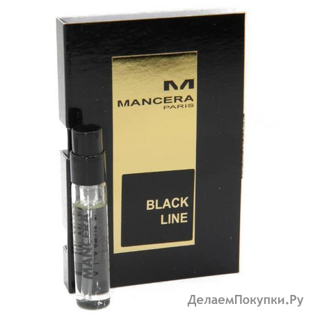 MANCERA BLACK LINE unisex vial 2ml edP