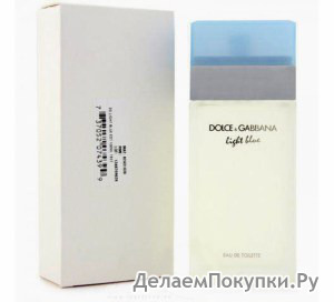 Dolce&Gabbana Light Blue pour femme TESTER