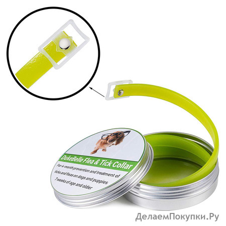 DukeBelle Natural Flea Collar for Dogs Flea and Tick Prevention for Dogs Collar