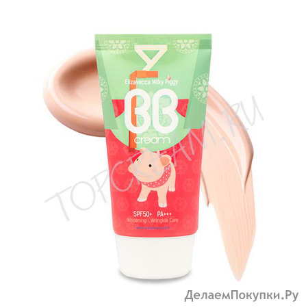 BB     Milky Piggy BB Cream SPF50, 50 