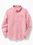 Built-In Flex Poplin Shirt for Boys