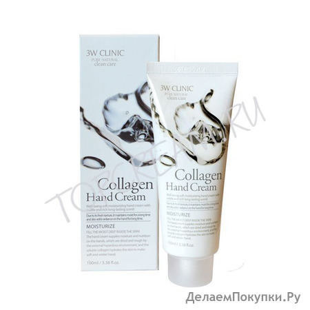 3W Clinic Collagen Hand Cream -     