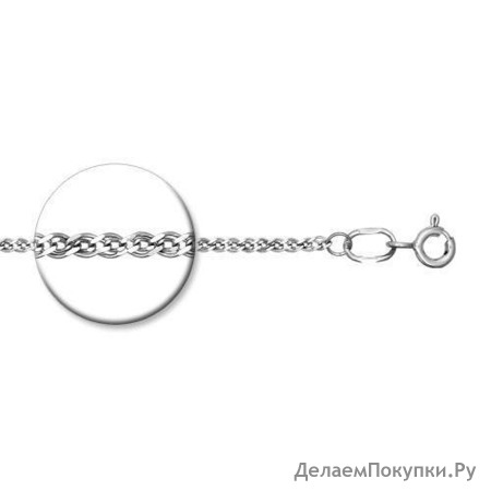 Серебряная цепь 60 см. Нонна 2,5 мм