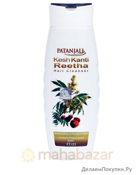    , 200 , ; Shampoo Kesh Kanti Reetha, 200 ml, Patanjali