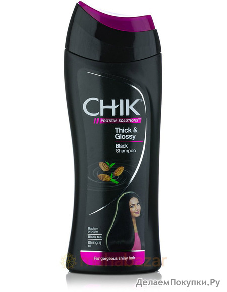    ,    , 180 ,   ; Chik Thick & Glossy Shampoo, 180 ml, CavinKare