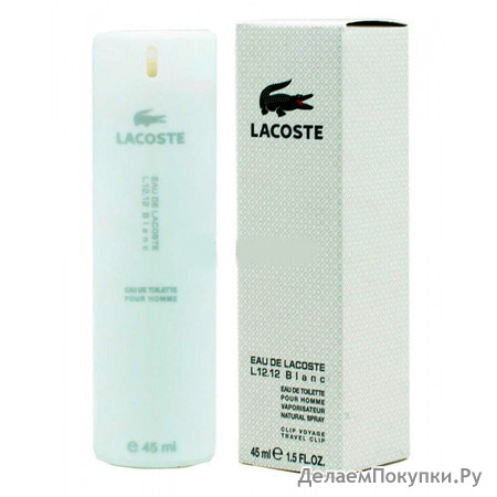  Lacoste Eau De Lacoste L.12.12 Blanc  edt men 45 ml 