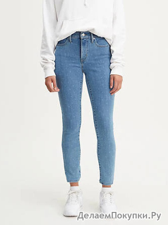 311 Shaping Skinny Polka Dot Women's Jeans