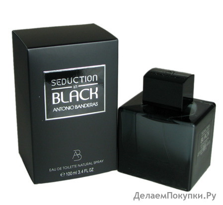 ANTONIO BANDERAS SEDUCTION BLACK men 100ml edt