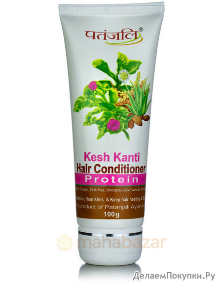    , 100 , ; Protein Hair Conditioner, 100 g, Patanjali