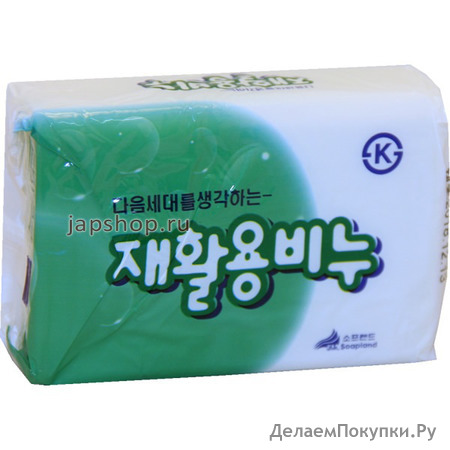 SM Soapland Мыло хозяйственное для стирки, 240 гр