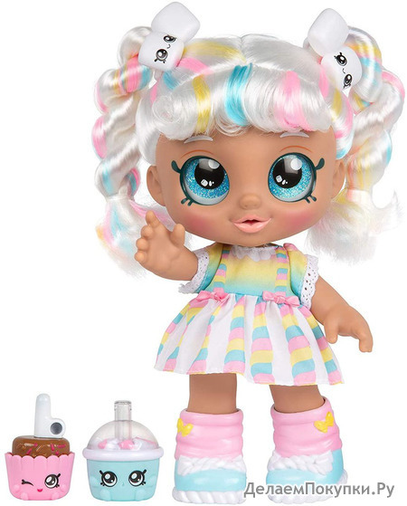 Kindi Kids Snack Time Friends Pre School 10 inch Doll Marsha Mello