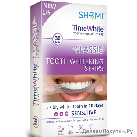 2789   SHOMI TIME WHITE CLASSIC 10 DAY, 20 
