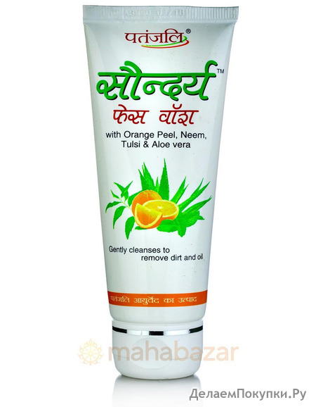     , 60 , ; Saundarya Face Wash, 60 g, Patanjali