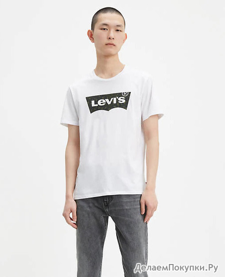 Levi's Animal Print Logo Classic Tee Shirt