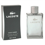 Lacoste Pour Homme by Lacoste for Men Eau de Toilette Spray 3.3 oz