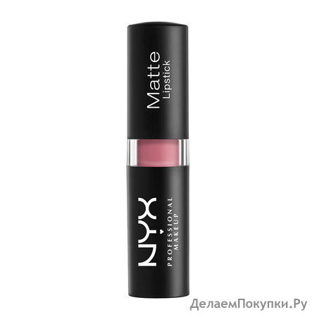 NYX Matte Lipstick, Whipped Caviar