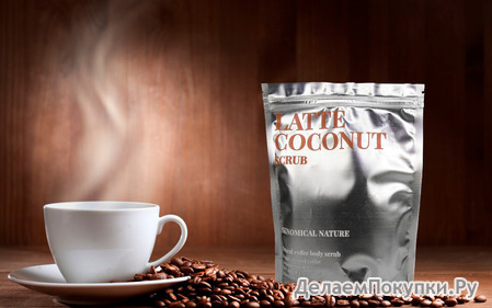    "  " Skinomical Nature Latte Coconut Scrub, 250