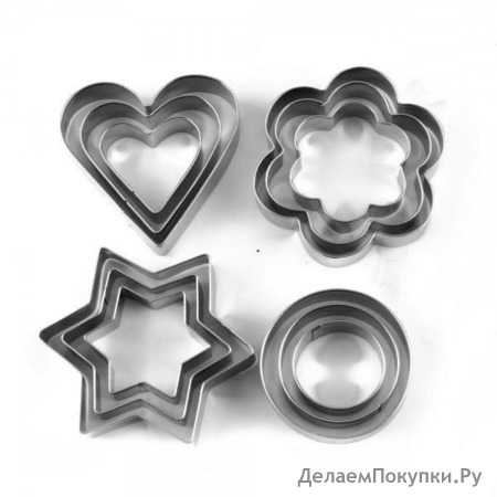    COOKIE CUTTER SET (12 )