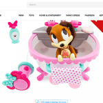 Disney Store Minnie Mouse Pet Bath Set