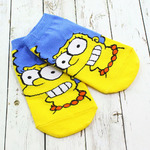 Короткие женские носки "Симпсоны"