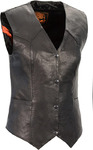 Shaf Ladies Lightweight Classic Four Snap Vest