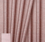 Блэкаут лен рогожка Элен Артикул: 111/318-10 светл.розовый Состав ткани: 100% полиэстер Ширина рулона: 280 см