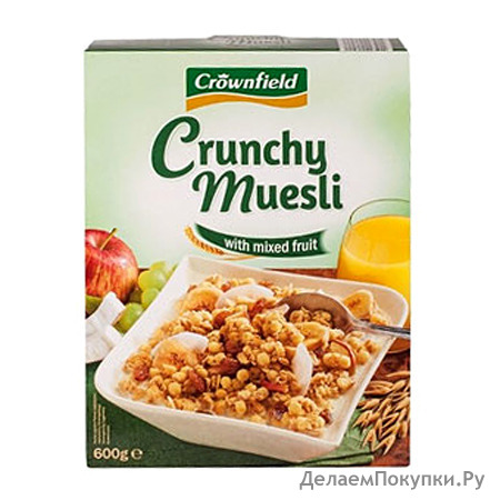     Crownfield Crunchy Muesli  600 