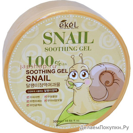 Ekel Soothing Gel Snail          100%,    , 300 