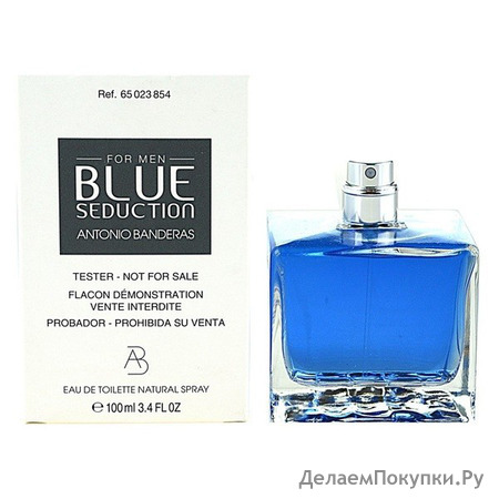 Antonio Banderas Blue Seduction for men eau de toilette 100ml  