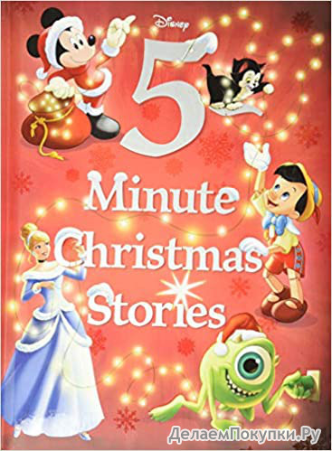 Disney 5-Minute Christmas Stories (5-Minute Stories) Hardcover  Illustrated, September 13, 2016