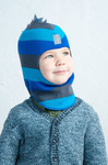 Шапка-шлем для мальчика "Дракон" (зима), 52-54 см