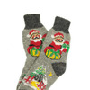 Носки женские "Дед Мороз с подарками"