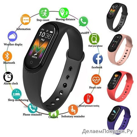 - SMART BRACELET M5 +