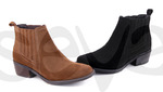 Casual ANKLE BOOT WOMAN LEATHER 1031CA ( )