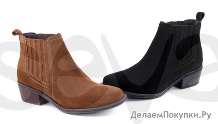 Casual ANKLE BOOT WOMAN LEATHER 1031CA ( )