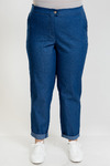 Модные брюки свободного силуэта укороченной длины(54-72)