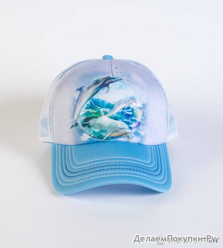 The Mountain Adult Trucker Hat - Dolphin Bubble