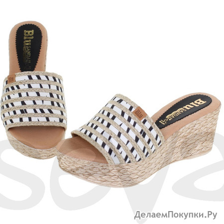 Blusandal INSTEP WOMAN LEATHER 305BLU