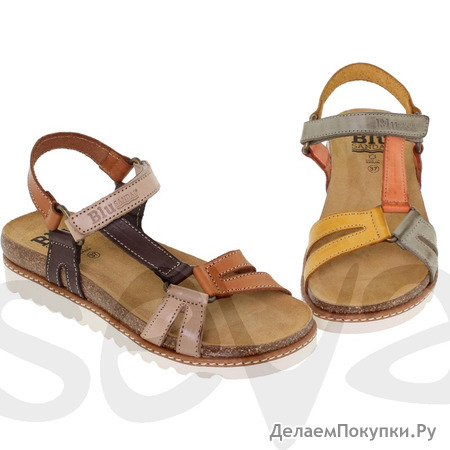 Blusandal SANDALIA SENORA PIEL 1855BLU