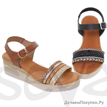 Blusandal SANDAL WOMAN LEATHER 663BLU