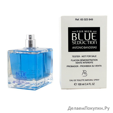 ANTONIO BANDERAS BLUE SEDUCTION men TEST 100ml edt