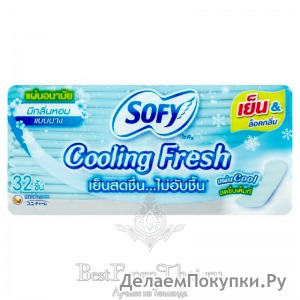       SOFY COOLING FRESH PANTYLINER SLIM