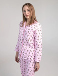 Женская фланелевая пижама "Такса"