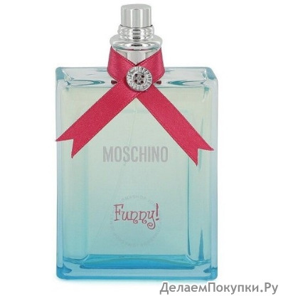 Moschino Funny ! for Women By: Moschino  Eau de Toilette Spray TESTER 3.3 oz