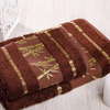 Набор полотенец "Бамбук" (шоколад) ТУРЦИЯ
